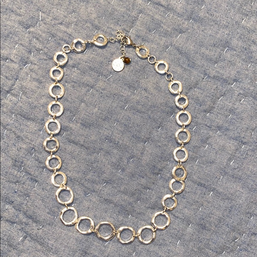 Liz Co Silver-Tone Necklace 12$